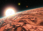 Exoplanète KOI-5AB
