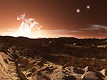 Exoplanète LTT 1445AB