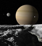 L'exoplanète HD 69830 d - Vue d'artiste