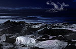 Vue d'artiste de l'exoplanète OGLE-2005-BLG-390L b