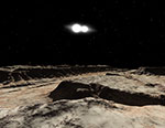 Exoplanète autour de W Ursae Majoris - Vue d'artiste