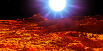 Exoplanète autour d'une étoile à neutrons