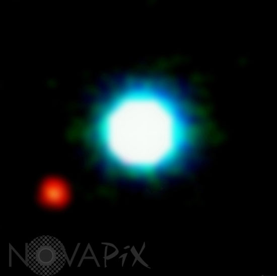 Première photo d'une exoplanète
