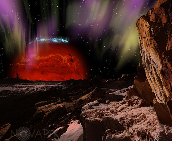 Brown dwarf Exoplanet - Artist rendering