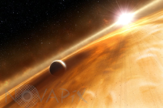 Planète autour de l'étoile Fomalhaut