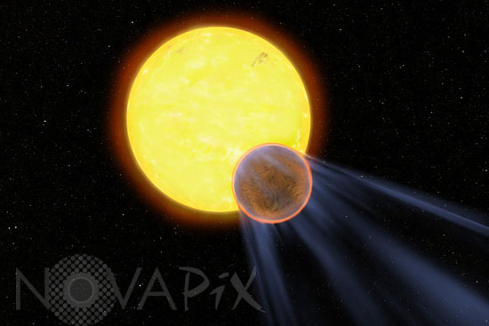 Hot Jupiter - Artist view