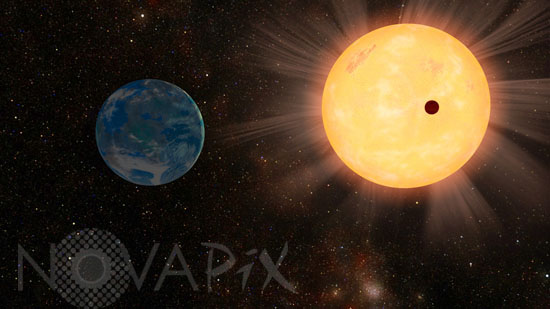 Gl 581c : découverte d'une planète habitable