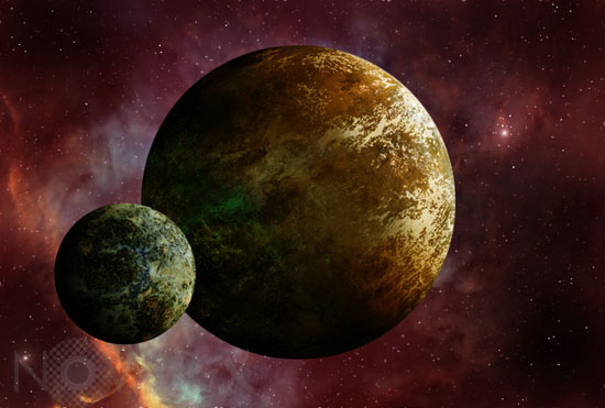 Exoplanets - Artist view