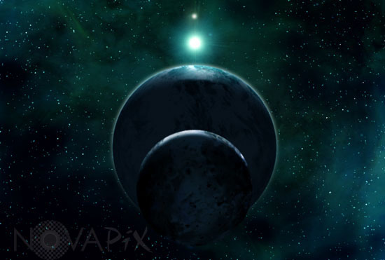 Exoplanets - Artist view