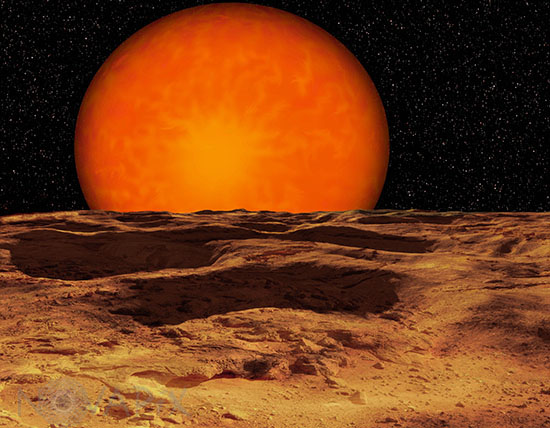 Exoplanète Gliese 876 d