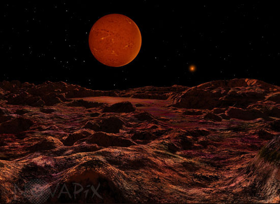 Exoplanète BD +48 738c