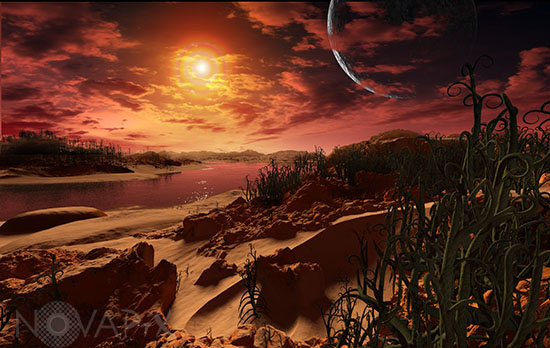 Exoplanète Kepler-186f