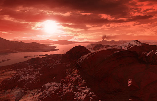 Exoplanète de type terrestre autour de Proxima du Centaure