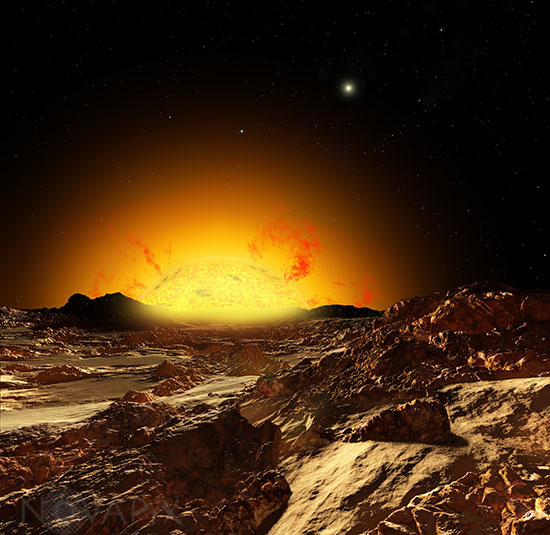 Exoplanète Alpha Centauri Bb