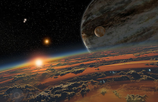 Exoplanet Kepler-64 b