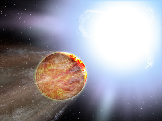 Exoplanète KELT-9b