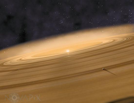 Disque de poussières autour de Beta Pictoris