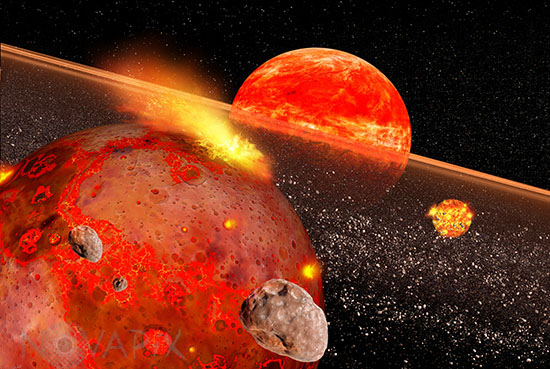 Exoplanet forming