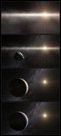 La formation du système solaire - Vue d'artiste