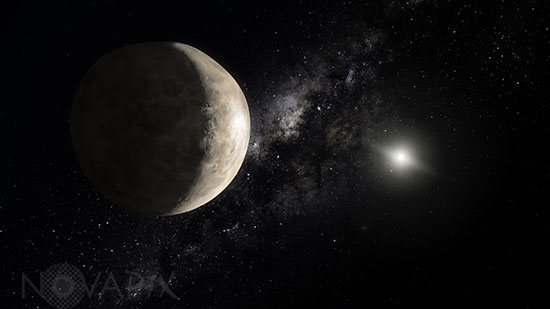 La planète naine Makemake - Illustration