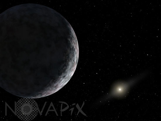 La planète naine Eris - Illustration