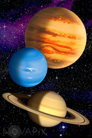 Giant planets of our solar system