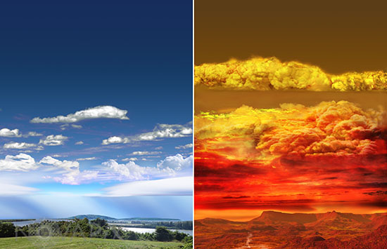 Comparaison entre la Terre et Vénus