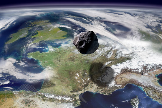 Comparaison de tailles: le satellite Epiméthée et la France
