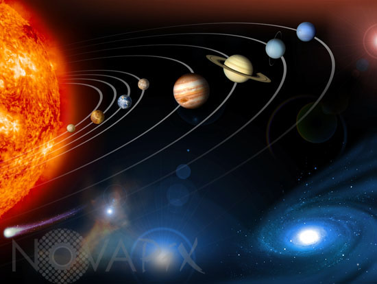 Solar system artwork (after august 2006)