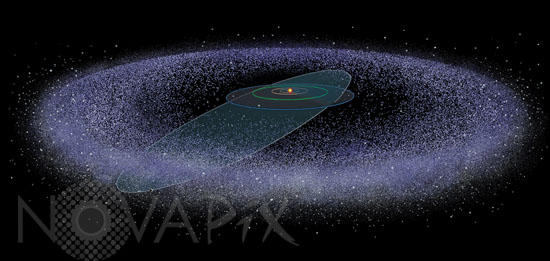 The Kuiper Belt  - Illustration