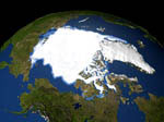 Pôle nord par satellite 09/1979