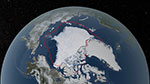 La glace arctique à son minimum - Septembre 2018 - Comparaison
