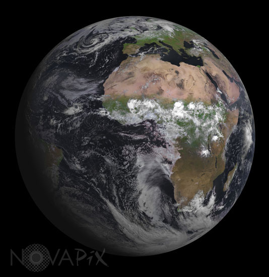 Terre par MSG-3