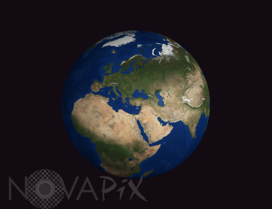 Terre par satellite