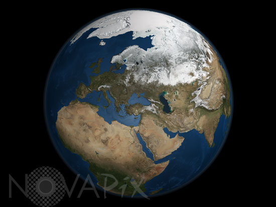 Earth : the North Pole by satellite