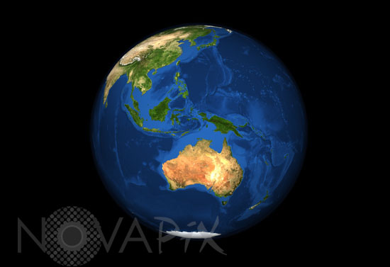 Terre par satellite