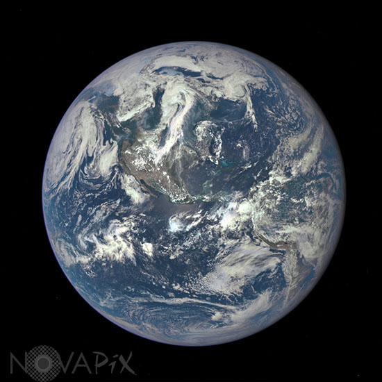 La Terre vue par le satellite DSCOVR