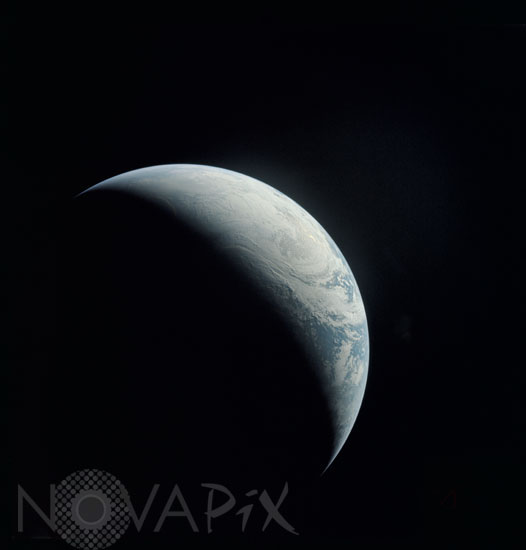 Earth as seen from Apollo 4