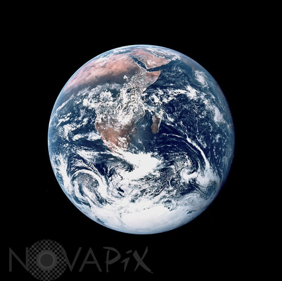 Terre par Apollo 17
