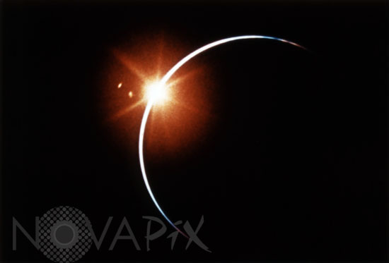Apollo 12 : Eclipse de Soleil par la Terre