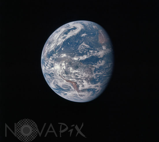 Terre vue par Apollo 15