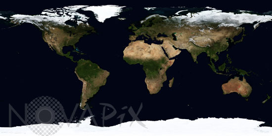 Terre par satellite. 10/2004