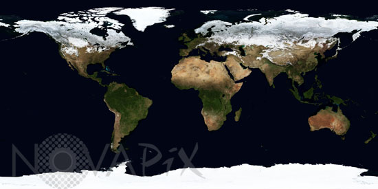 Terre par satellite 01/2004