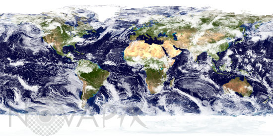 Earth by satellite. 2001