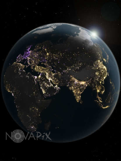 La Terre vue de nuit - 2022