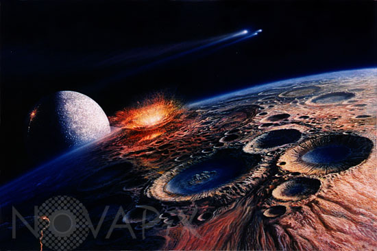 Primitive Earth - Artist view