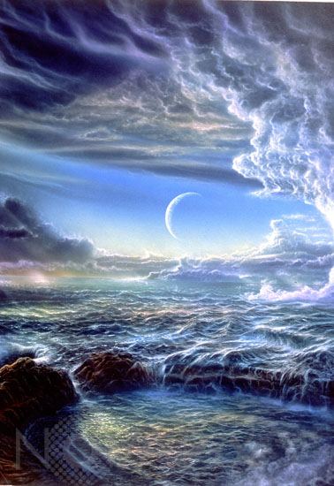 Primitive Earth - Artist view