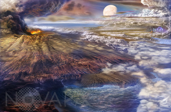 Primitive Earth - Artist view