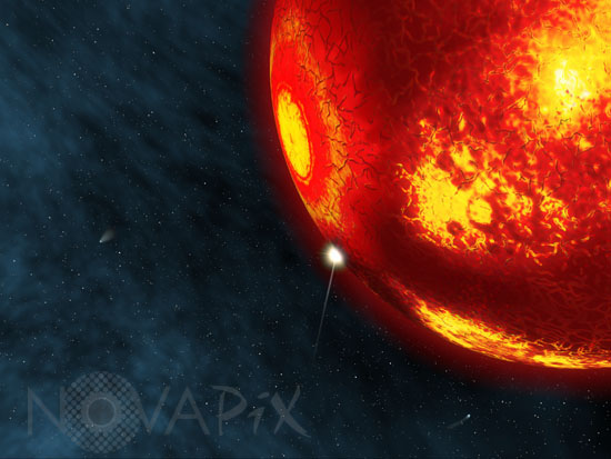 La formation de la Terre - Vue d'artiste