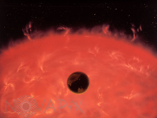 Earth's end - Artist view